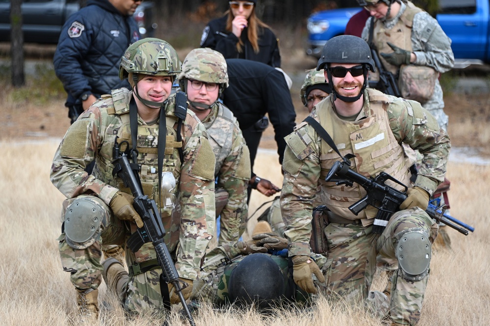 Joint Base McGuire-Dix-Lakehurst- 108th SFS and JBMDL MSTC Class. Aircraft Load Training. February 09, 2024