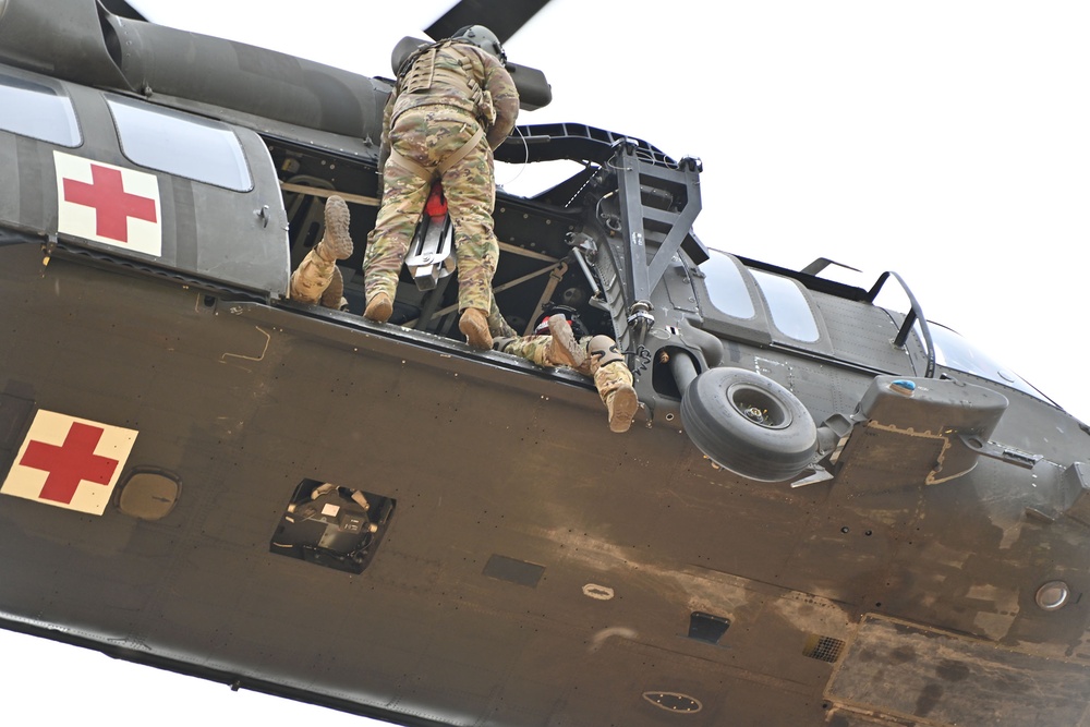 Joint Base McGuire-Dix-Lakehurst- 108th SFS and JBMDL MSTC Class. Aircraft Load Training. February 09, 2024