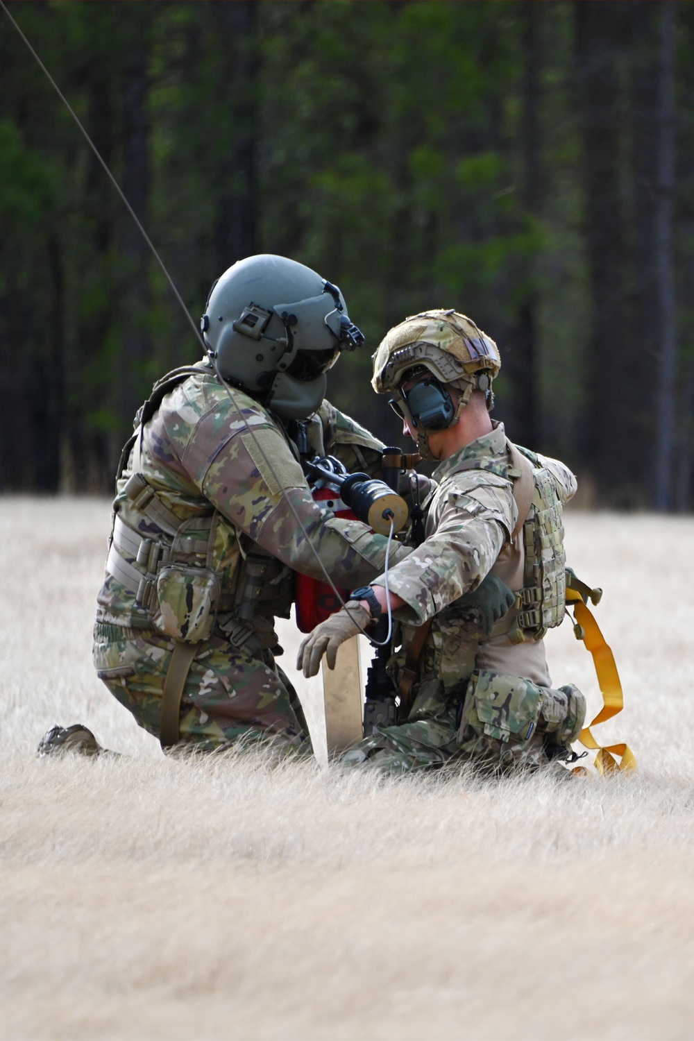 Joint Base McGuire-Dix-Lakehurst- 108th SFS and JBMDL MSTC Class. Aircraft Load Training. February 09, 2024