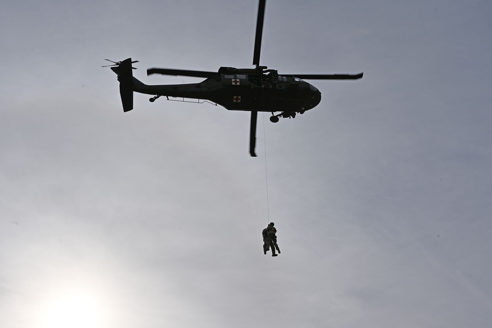 Joint Base McGuire-Dix-Lakehurst- 108th SFS and JBMDL MSTC Class. Aircraft Load Training. February 09, 2024