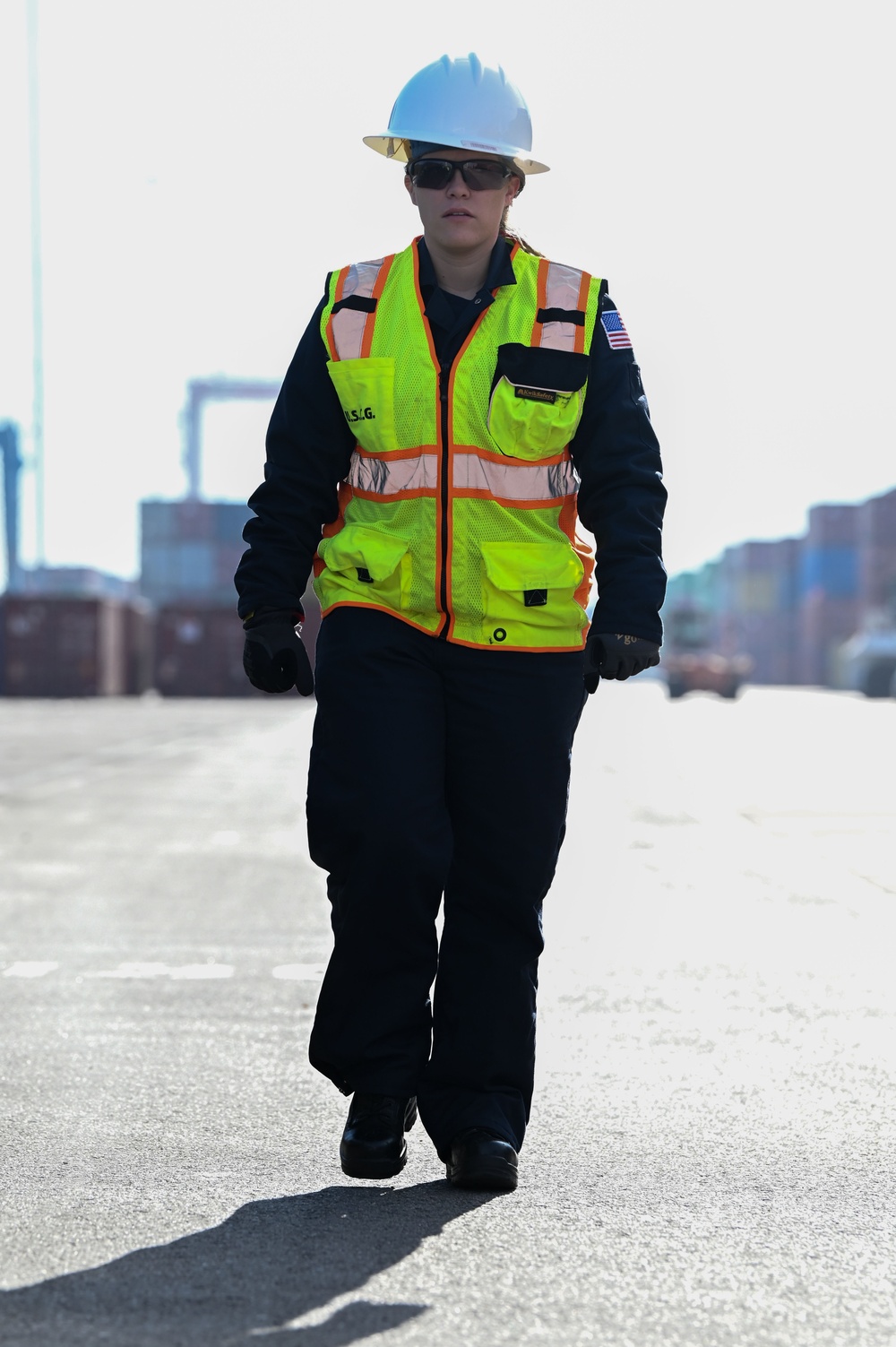 USCG Marine Science Technician container inspections