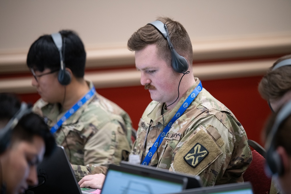 Service members compete in Best Linguist Competition 2024