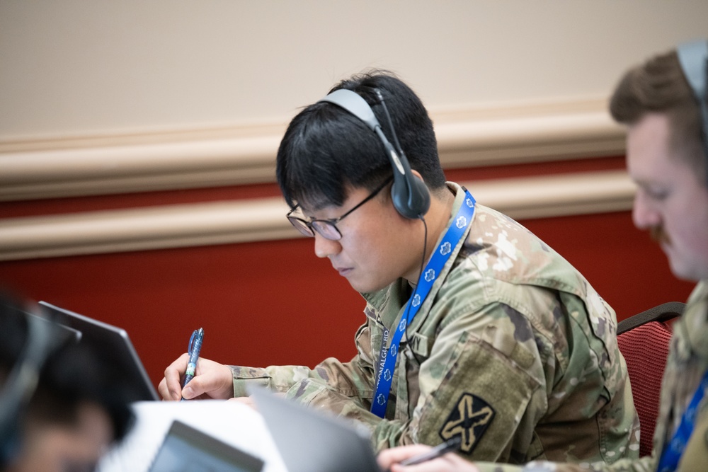 Service members compete in Best Linguist Competition 2024