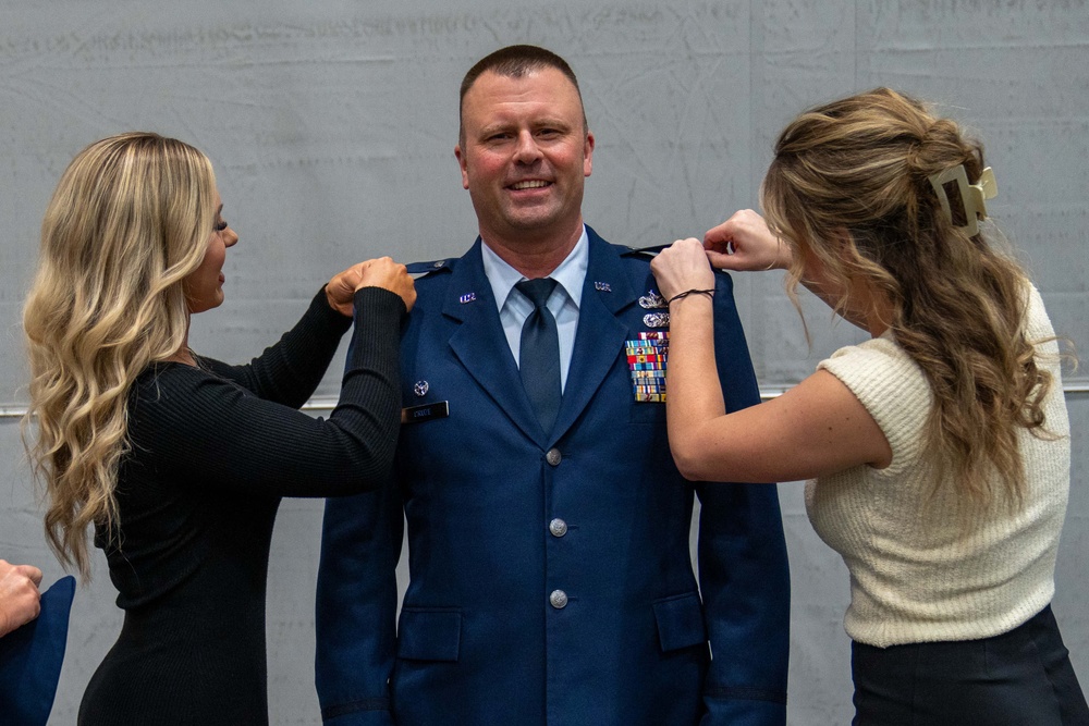 Lt. Col. Shaun Cruze promotes to colonel