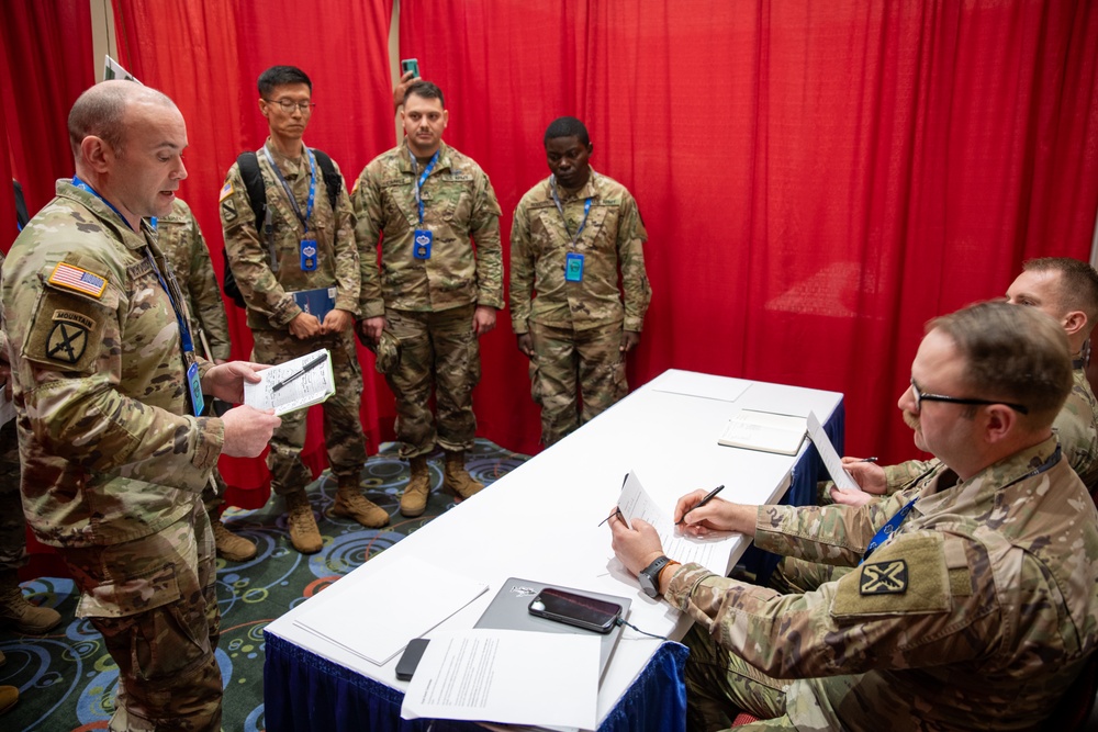 Service members compete in Best Linguist Competition 2024