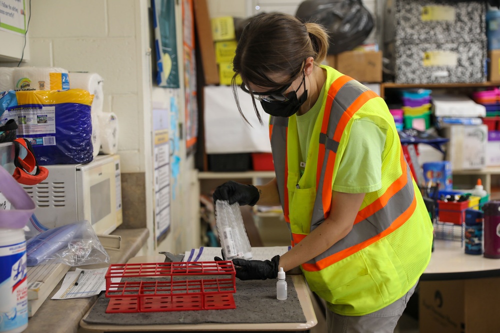 Admiral C. W. Nimitz Elementary School Water Testing