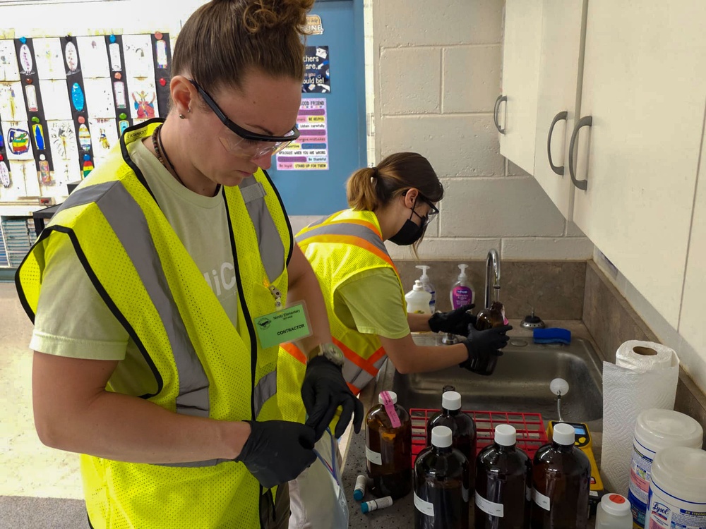 Admiral C. W. Nimitz Elementary School Water Testing