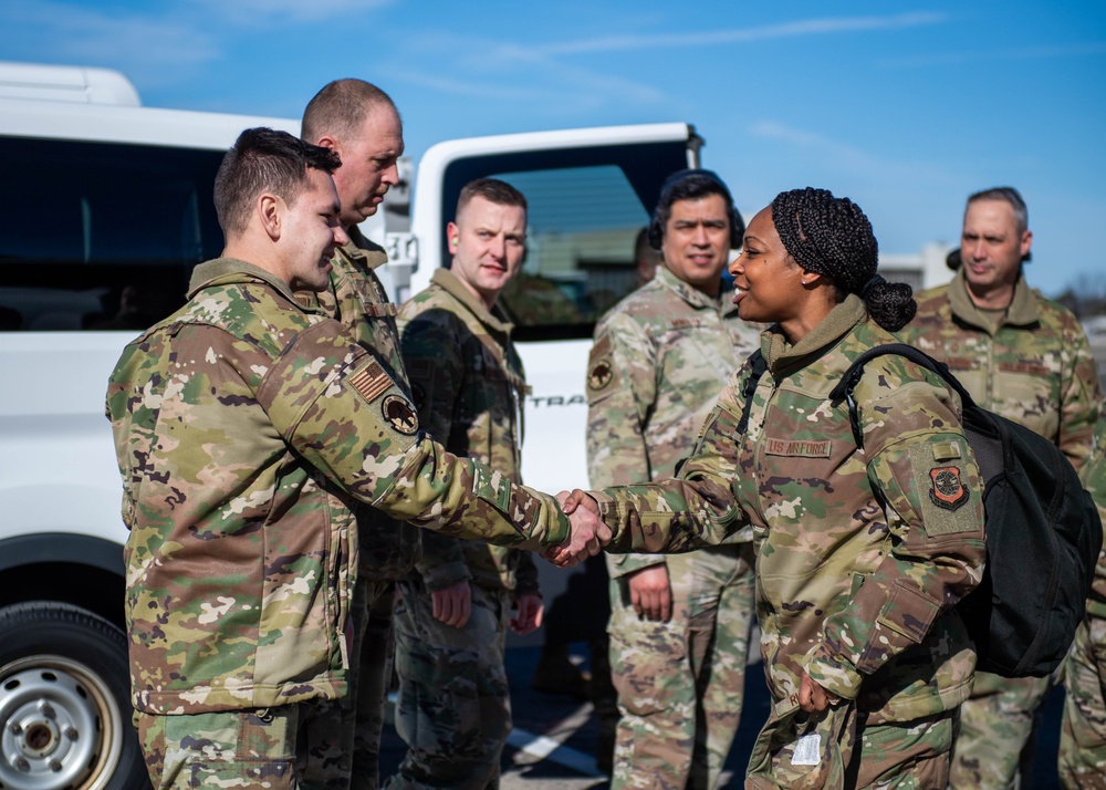 436th Airlift Wing visits Westover