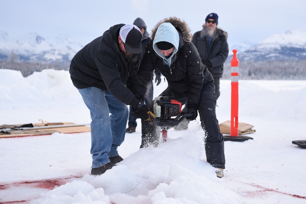 U.S. Coast Guard Sector Anchorage participates in joint oil-in-ice training