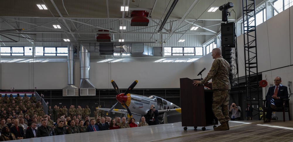 The 187th Fighter Wing Welcomes The Next Generation Of  Red Tail Heritage