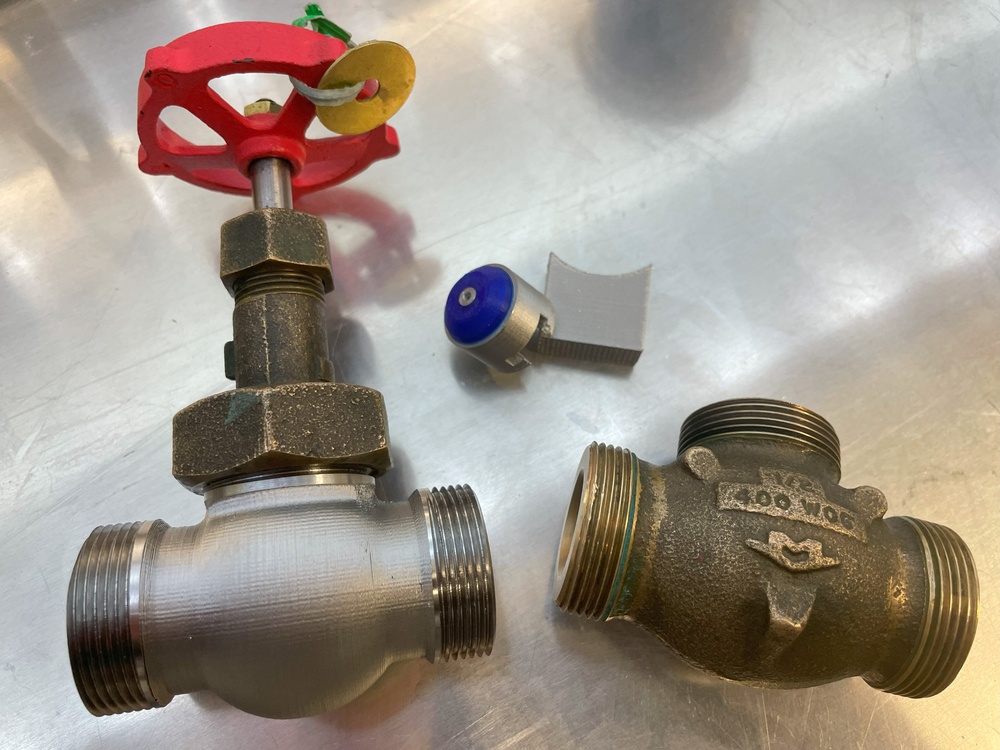 Expeditionary Valve Repair Tested to 400 PSI