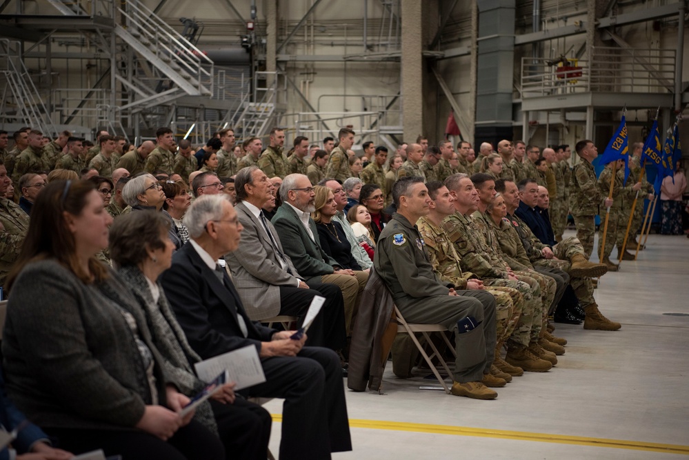 Merkel takes command of the 128th Air Refueling Wing