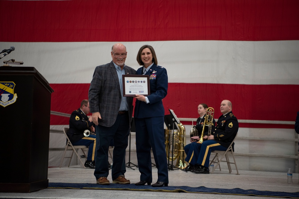 Merkel takes command of the 128th Air Refueling Wing