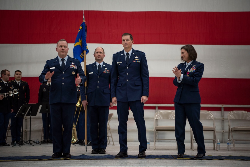 Merkel takes command of the 128th Air Refueling Wing