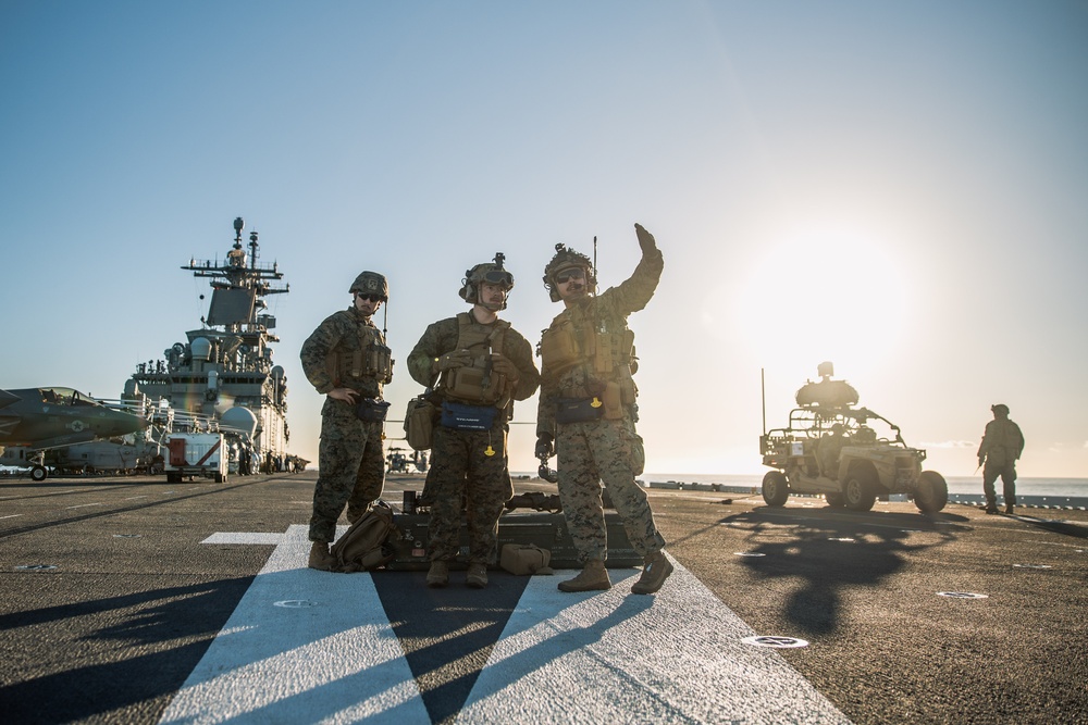 LAAD Gunners Provide Layered Defense Aboard USS Boxer