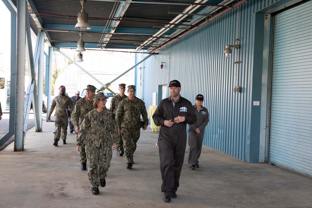 CNO Visits Naval Surface Warface Center Indian Head Division