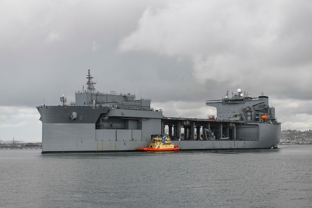 The Future USS John L. Canley Arrives in Coronado Before Commissioning