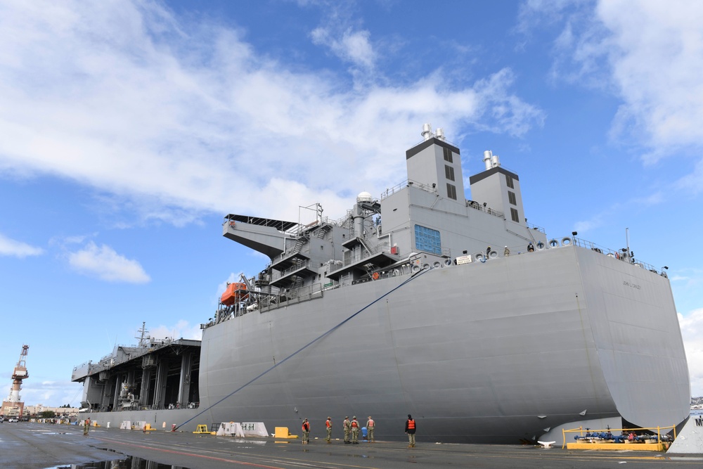 The Future USS John L. Canley Arrives in Coronado Before Commissioning