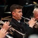 United States Navy Band performs for students in Burleson, Texas at Centennial High School