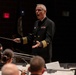 United States Navy Band performs for students in Burleson, Texas at Centennial High School