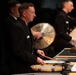 United States Navy Band performs for students in Burleson, Texas at Centennial High School