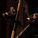 United States Navy Band performs for students in Burleson, Texas at Centennial High School