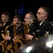 United States Navy Band performs for students in Burleson, Texas at Centennial High School