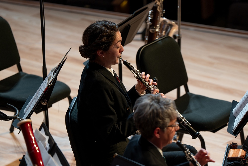 United States Navy Band performs at Arlington (TX) ISD Center for Visual and Performing Arts