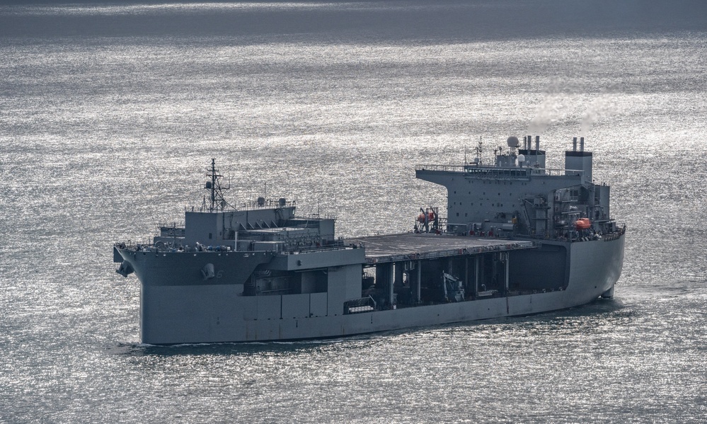 The Future USS John L. Canley Arrives in San Diego for Coronado Commissioning