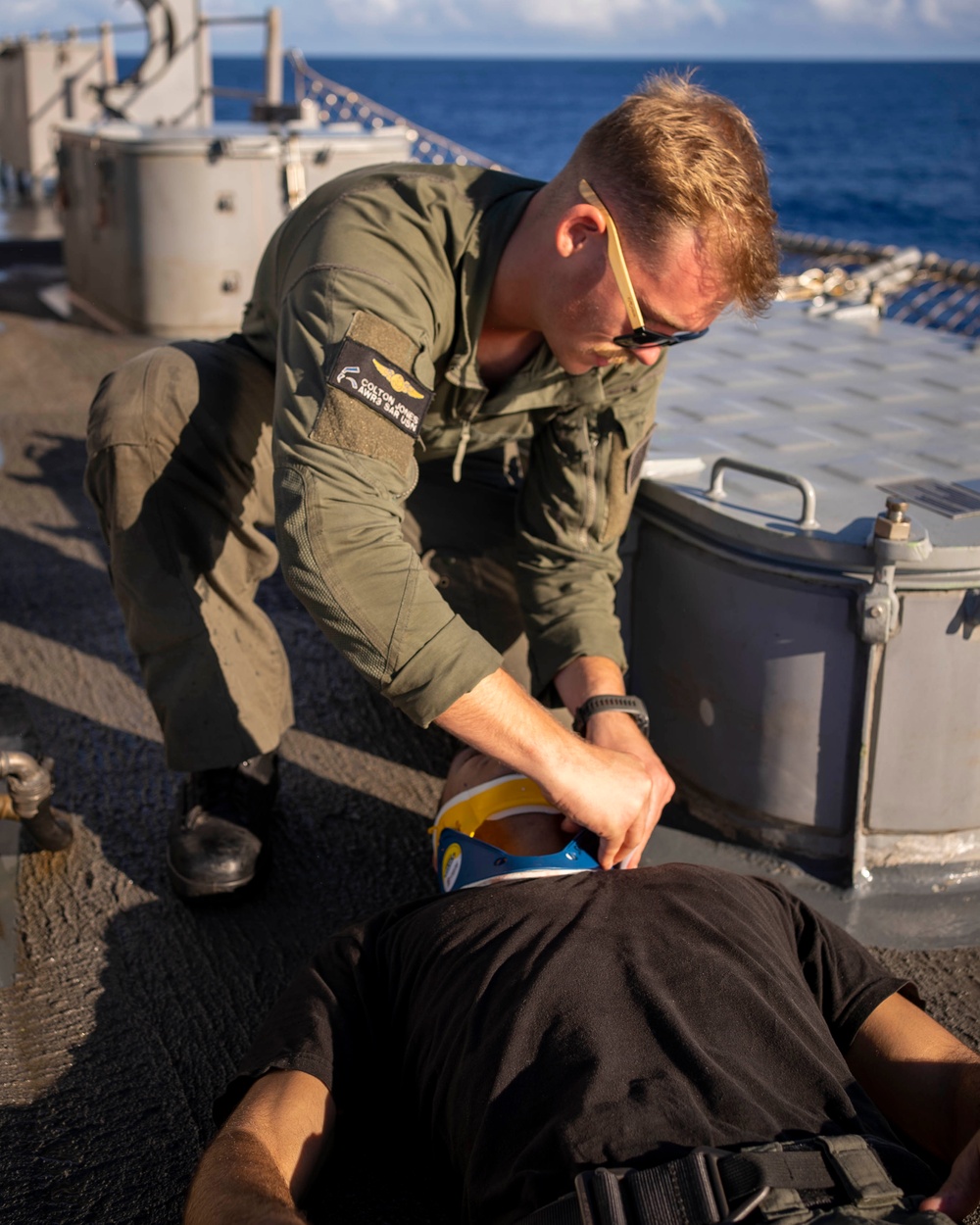 HSM 78 Aircrewmen Condcut a Patient Assessment Drill