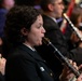 United States Navy Band performs for students at Caddo Parish Magnet High School in Shreveport, Louisiana
