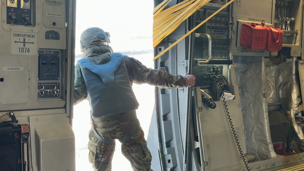 11th Airborne Division Jumps into Donnelly Training Area for JPMRC 24-02