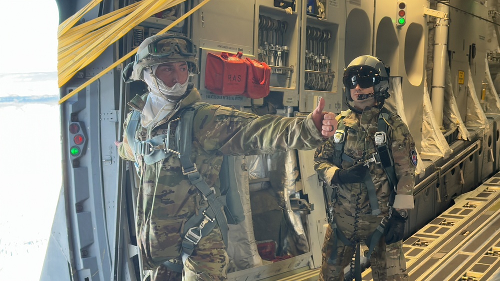 11th Airborne Division Jumps into Donnelly Training Area for JPMRC 24-02