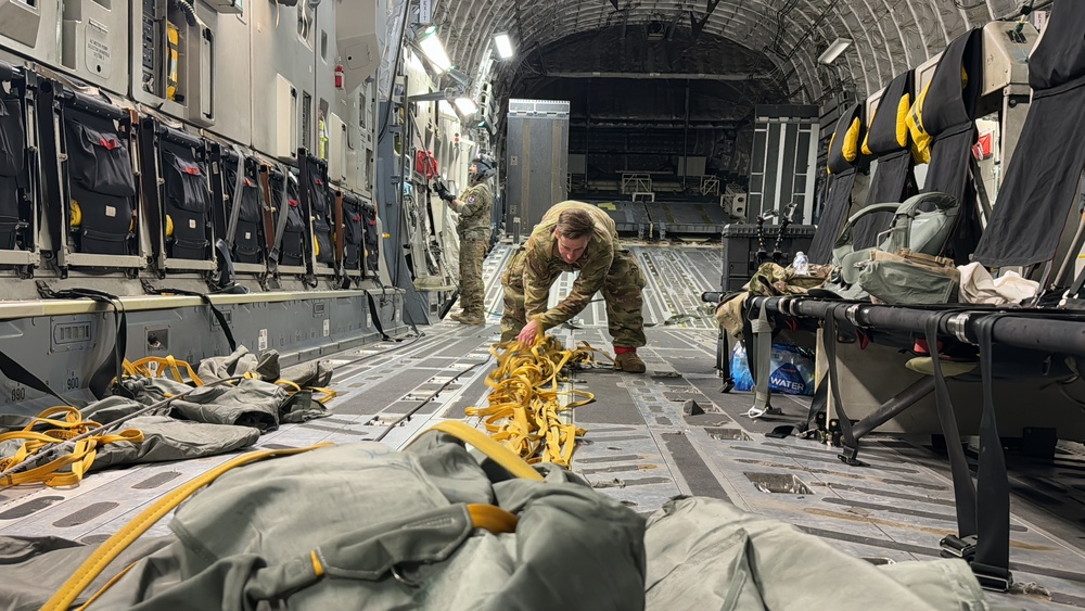 11th Airborne Division Jumps into Donnelly Training Area for JPMRC 24-02