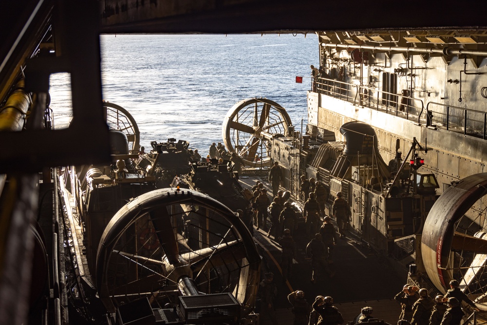 Well Deck, Boat Ops off USS Green Bay