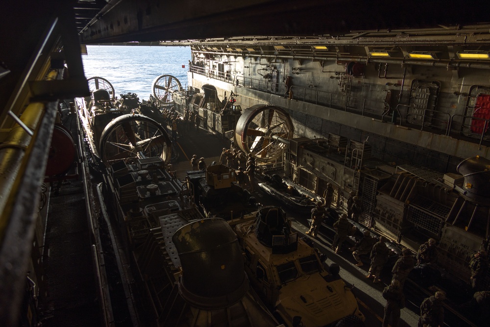 Well Deck, Boat Ops off USS Green Bay