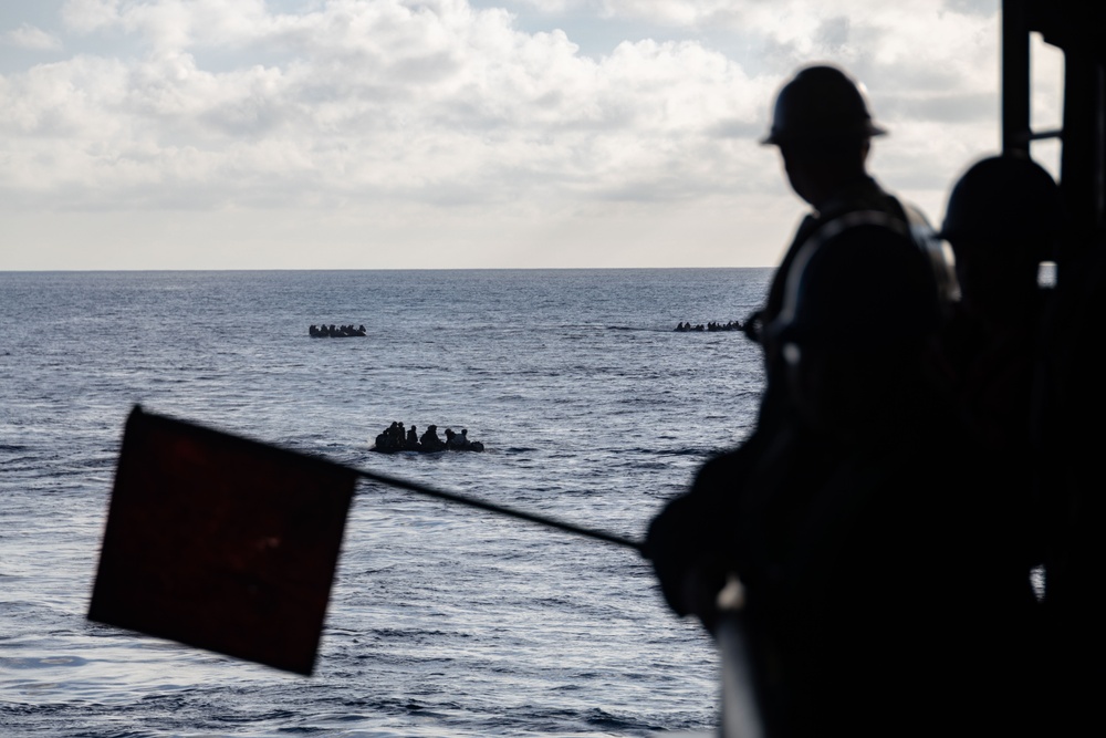 Well Deck, Boat Ops off USS Green Bay