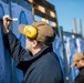 USS Gunston Hall Conducts Small-Arms Gun Shoot