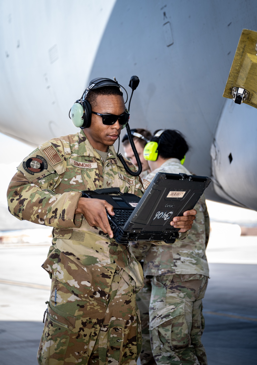 Bamboo Eagle 24-1 Airmen execute first-ever AMC-to-F-22 aircraft-to-aircraft refueling