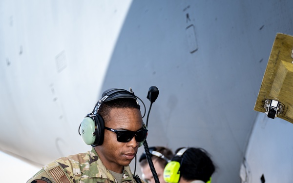 Bamboo Eagle 24-1 Airmen execute first-ever AMC-to-F-22 aircraft-to-aircraft refueling