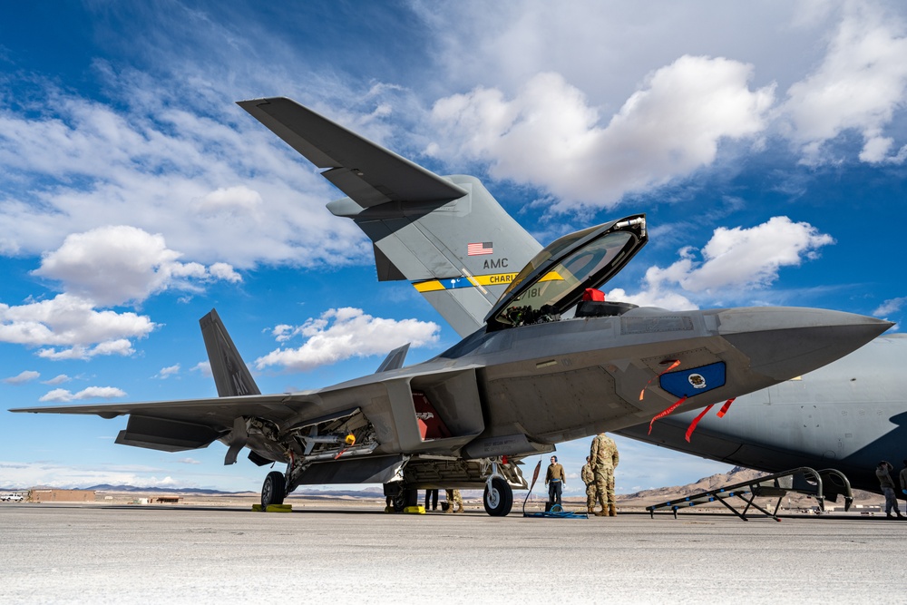 Bamboo Eagle 24-1 Airmen execute first-ever AMC-to-F-22 aircraft-to-aircraft refueling