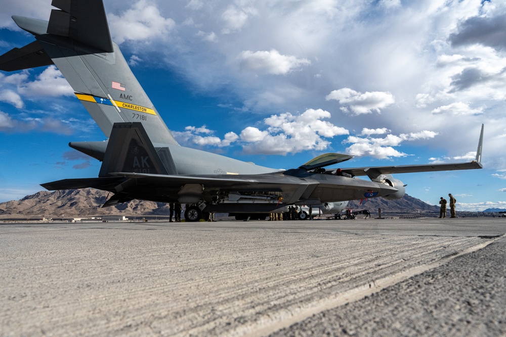 Bamboo Eagle 24-1 Airmen execute first-ever AMC-to-F-22 aircraft-to-aircraft refueling