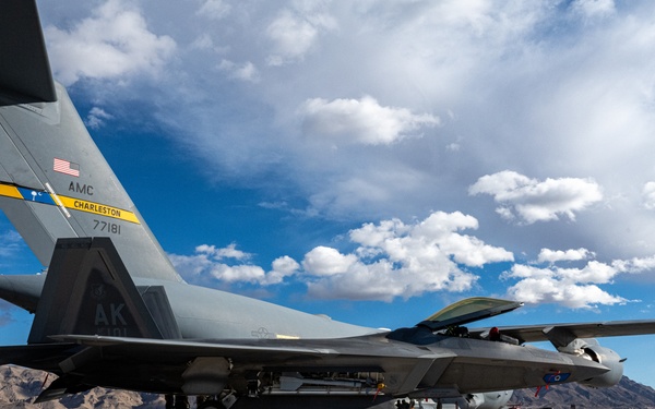 Bamboo Eagle 24-1 Airmen execute first-ever AMC-to-F-22 aircraft-to-aircraft refueling