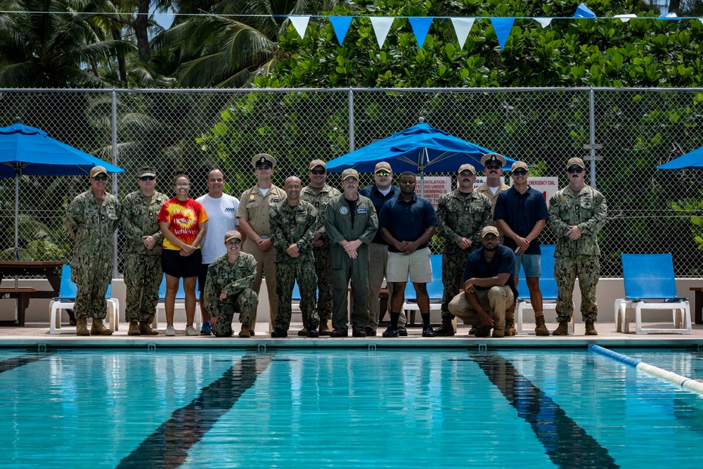 Small Craft Insignia Pinning Ceremony at U.S. Naval Support Facility Diego Garcia