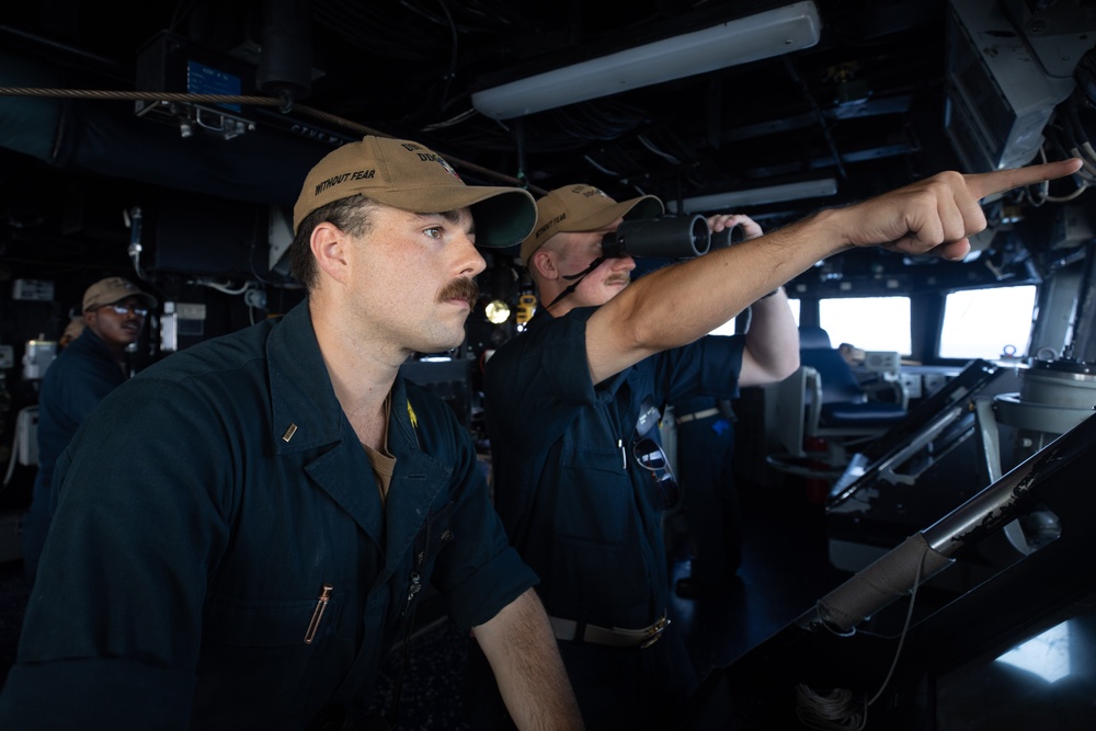 USS Laboon Conducts Watchstanding Operations in the Gulf of Aden