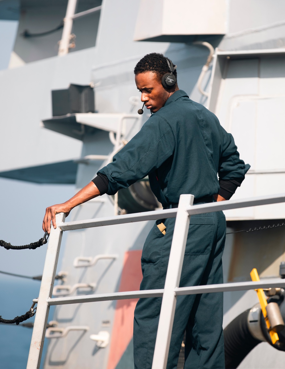 USS Delbert D. Black Operates in the Atlantic Ocean.