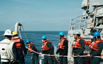 USS Delbert D. Black Operates in the Atlantic Ocean.