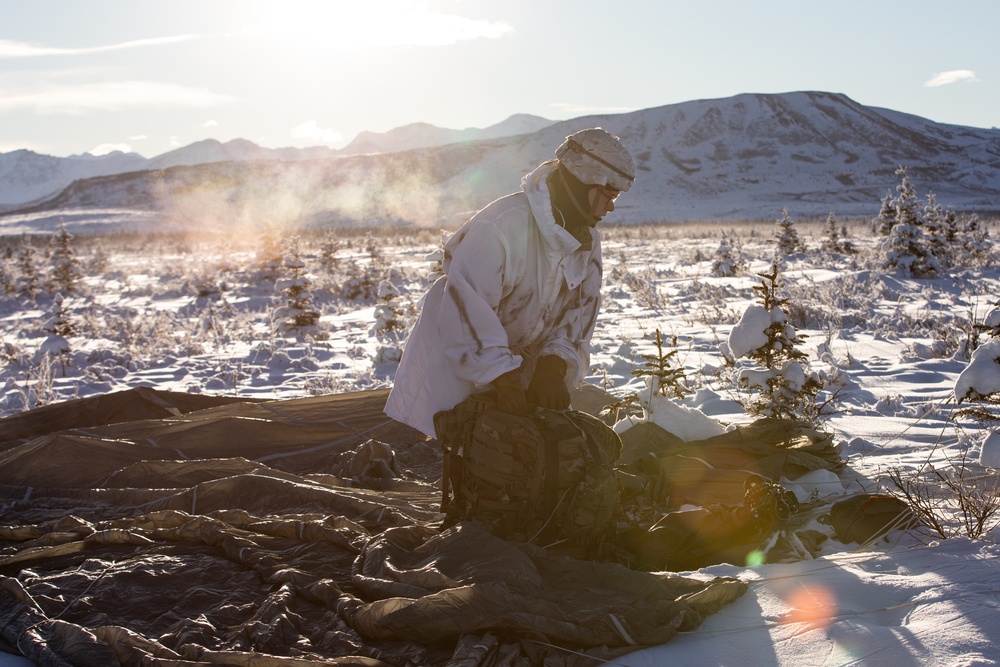 11th Airborne Division Jumps into Donnelly Training Area for JPMRC-24-02