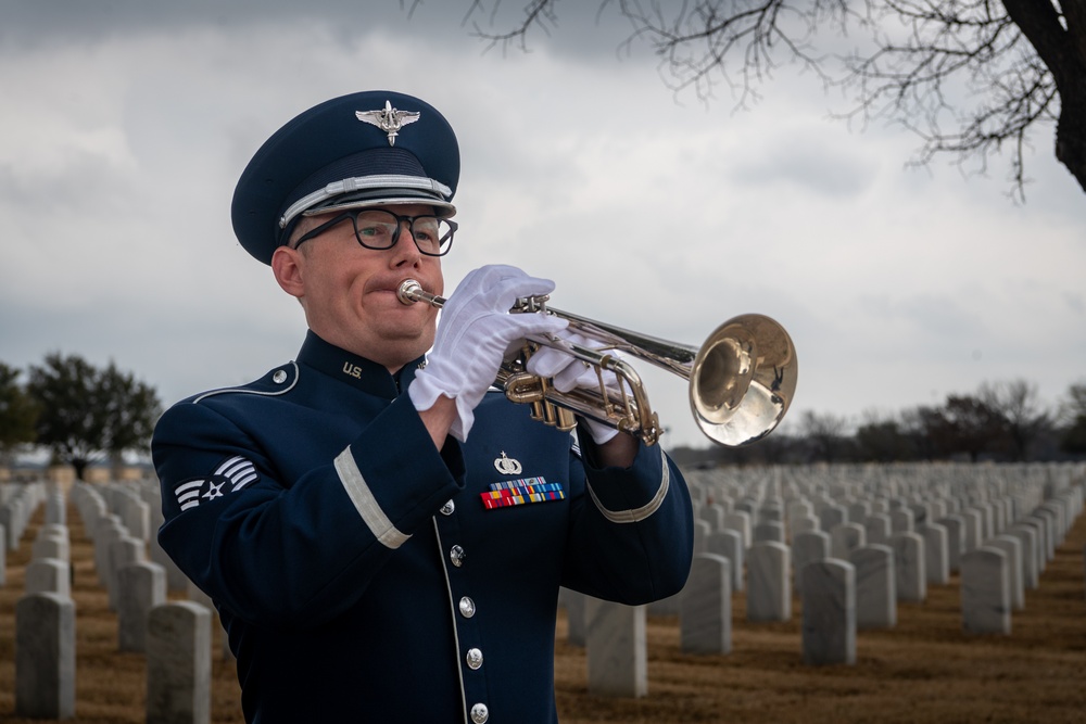 Fifth Chief Master Sgt. of the Air Force Robert D. Gaylor Laid to Rest