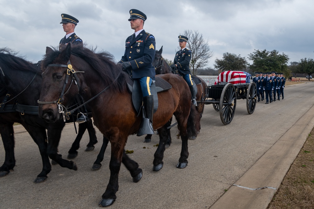 Fifth Chief Master Sgt. of the Air Force Robert D. Gaylor Laid to Rest